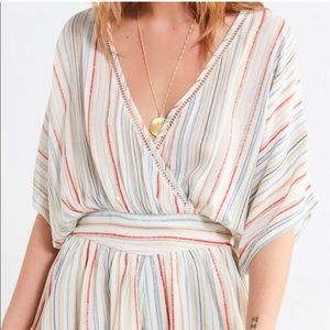 Urban Outfitters Striped Romper
